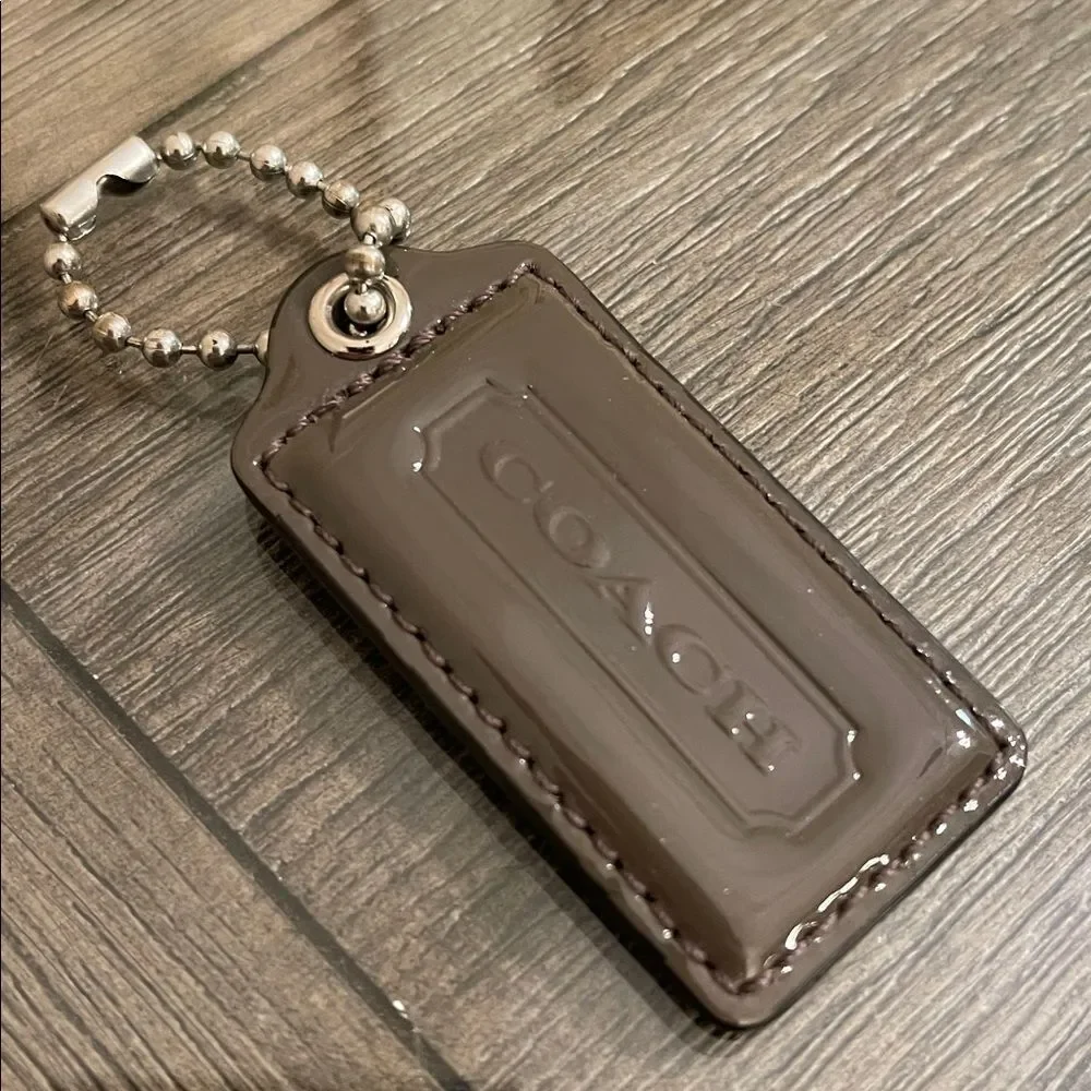 Coach Gallery Tote F17728 Replacement Hangtag - Key Chain - Bag Charm Grey?